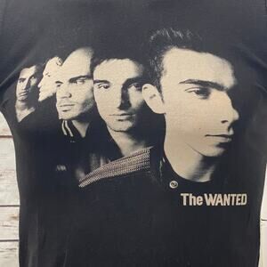 Wanted Word of Mouth World Tour 2013 Concert T-Shirt Boy Pop Dance Band Small